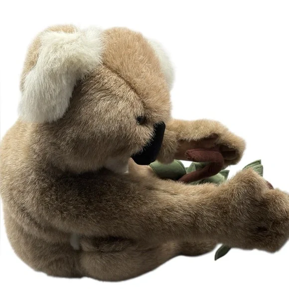 Folkmanis Full Body Hand Puppet 15" KOALA BEAR Plush And EUCALYPTUS W/Tags Read - Picture 3 of 16